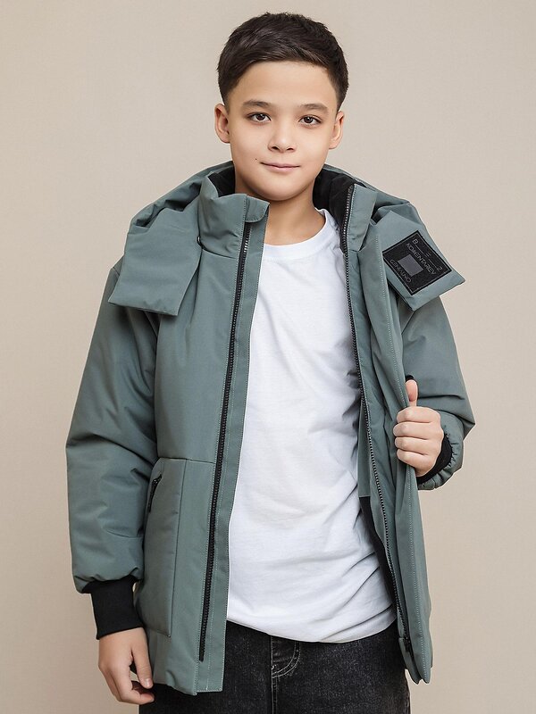 BATIK Парка 580226 0287-26в-2 Серо-зеленый