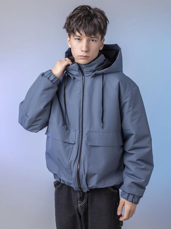 BATIK Куртка 580228 0288-26в-2 Синий пепел