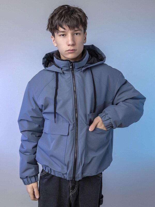 BATIK Куртка 580228 0288-26в-2 Синий пепел