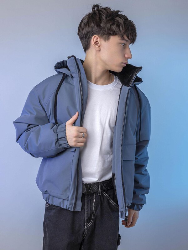 BATIK Куртка 580228 0288-26в-2 Синий пепел