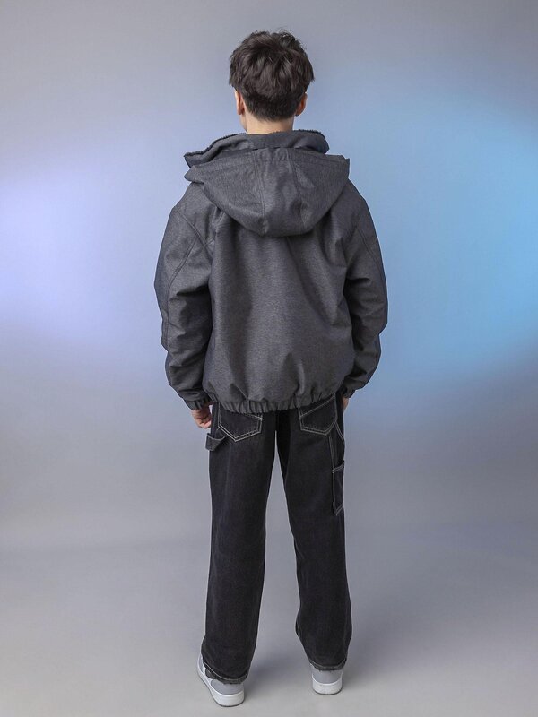 BATIK Куртка 580229 0288-26в-3 Черный деним