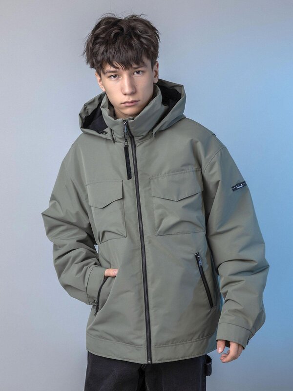 BATIK Бомбер 580231 0289-26в-1 Темный хаки