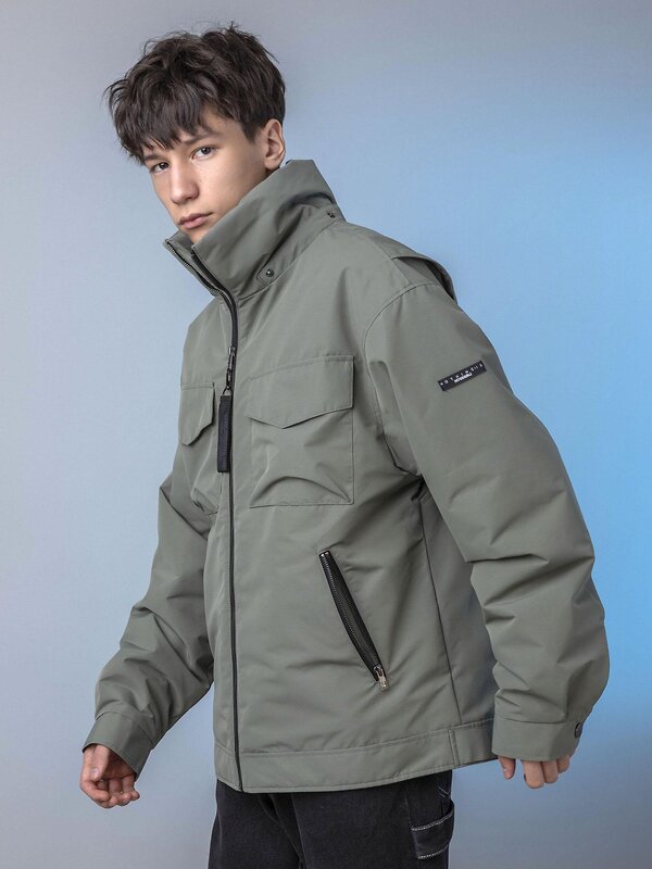 BATIK Бомбер 580231 0289-26в-1 Темный хаки