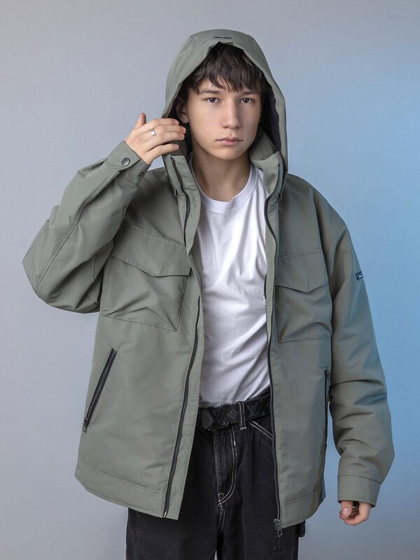 BATIK Бомбер 580231 0289-26в-1 Темный хаки