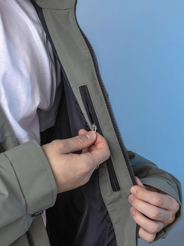 BATIK Бомбер 580231 0289-26в-1 Темный хаки