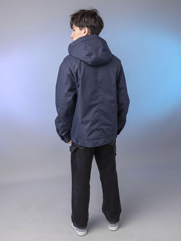 BATIK Бомбер 580232 0289-26в-2 Черно-синий