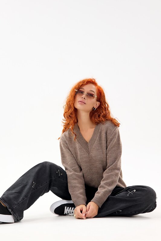 Lika Dress Джемпер 580257 10650 Темно-коричневый