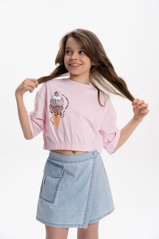 PELICAN Футболка 580261 GFTY3371 Бледно-розовый