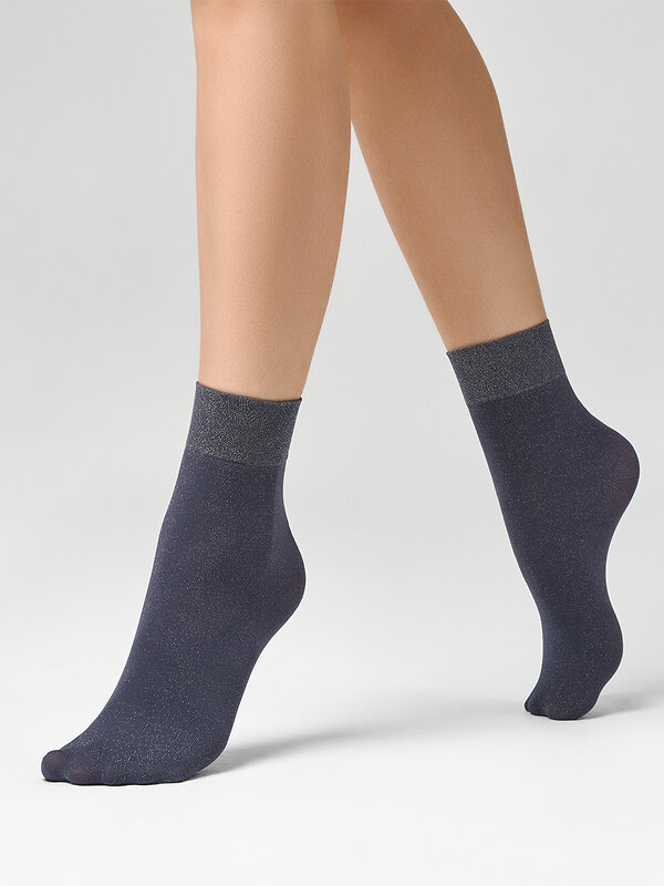 Minimi Носки 580262 calz. LUREX 70 Grigio/Argento (Серый)