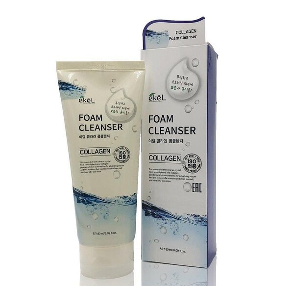 Ekel Пенка для умывания с экстрактом коллагена, 180 мл 580274 13795 