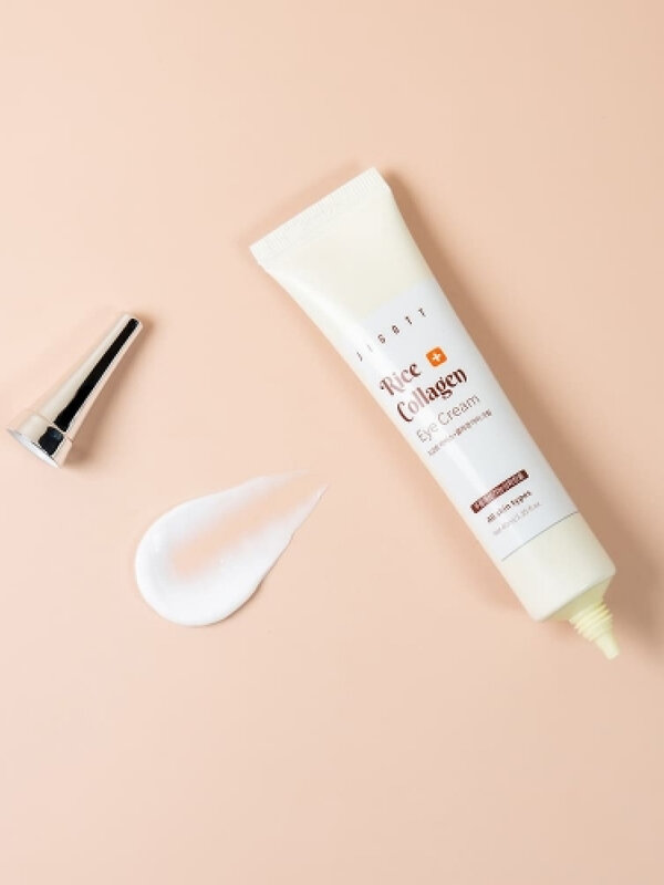 Jigott Крем для кожи вокруг глаз с коллагеном и экстрактом риса / Rice + Collagen Eye Cream, 40 мл 580284 28374 