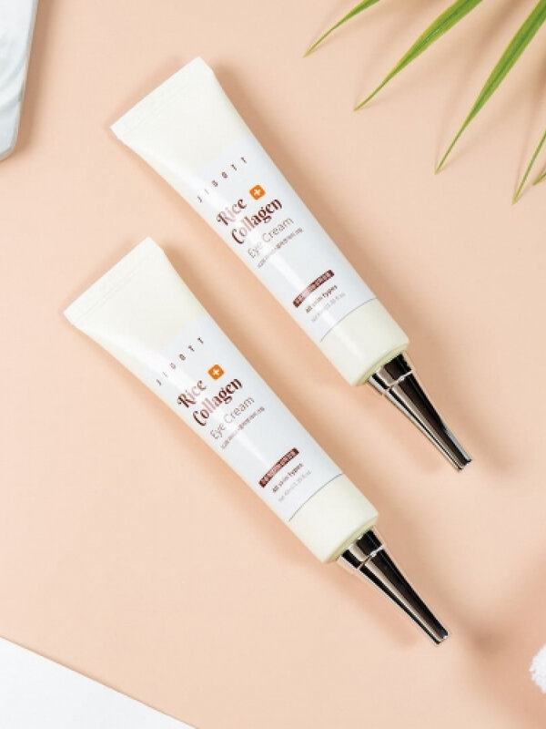 Jigott Крем для кожи вокруг глаз с коллагеном и экстрактом риса / Rice + Collagen Eye Cream, 40 мл 580284 28374 