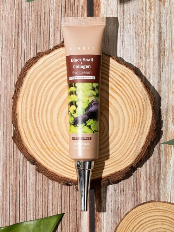 Jigott Крем для кожи вокруг глаз с коллагеном и экстрактом черной улитки / Black snail + Collagen Eye Cream, 40 мл 580285 28373 