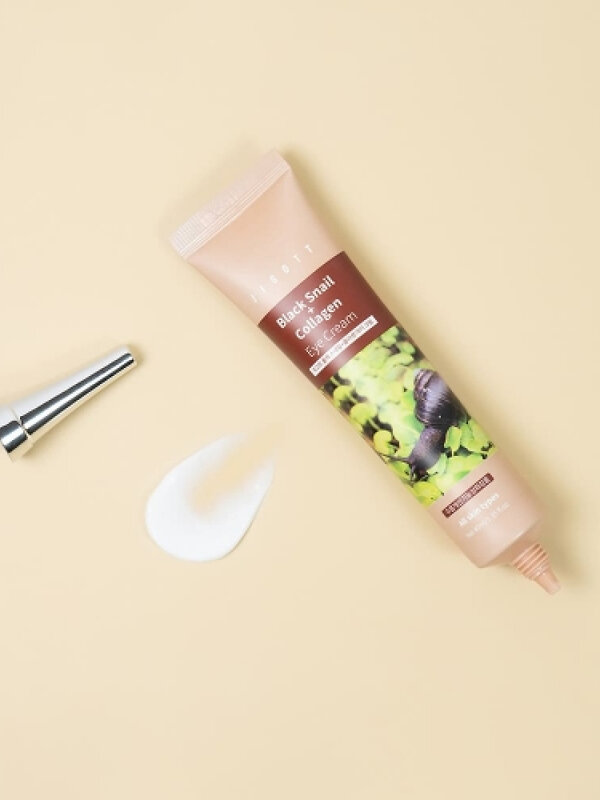 Jigott Крем для кожи вокруг глаз с коллагеном и экстрактом черной улитки / Black snail + Collagen Eye Cream, 40 мл 580285 28373 