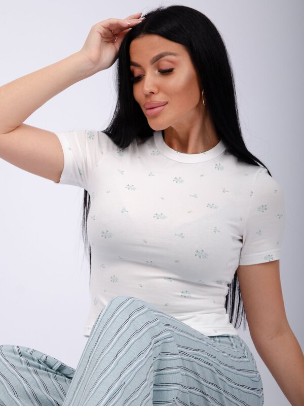 Malina Пижама 580293 3182 белый/полынь