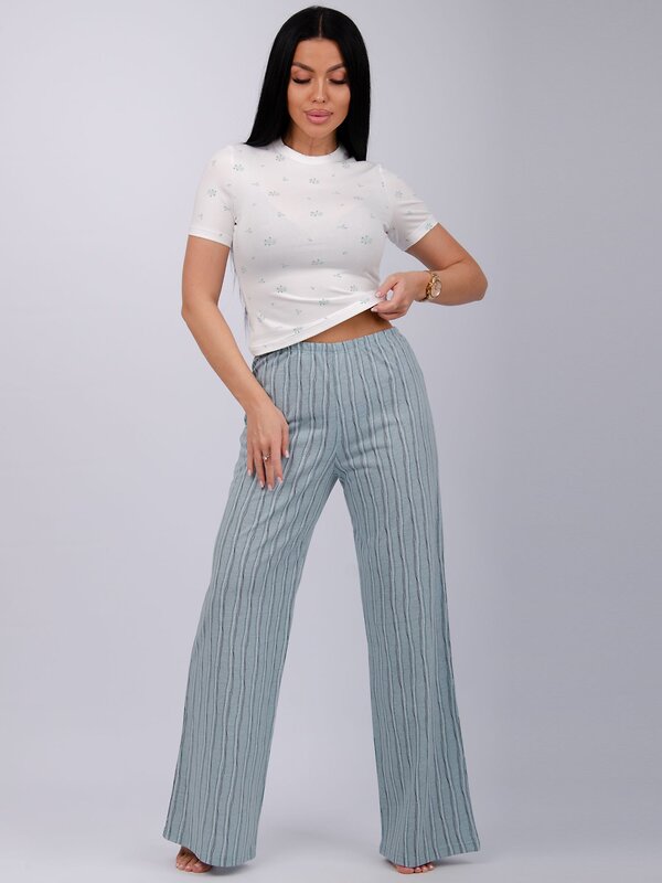 Malina Пижама 580293 3182 белый/полынь