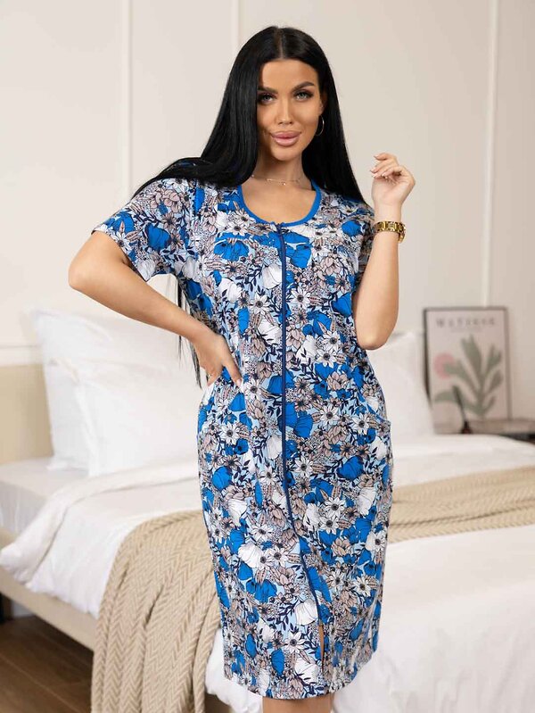 Текс-плюс Халат 580302 00-00246602 Синий