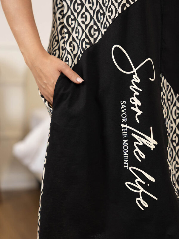 Текс-плюс Халат 580304 НФ-00246124 Черный, бежевый