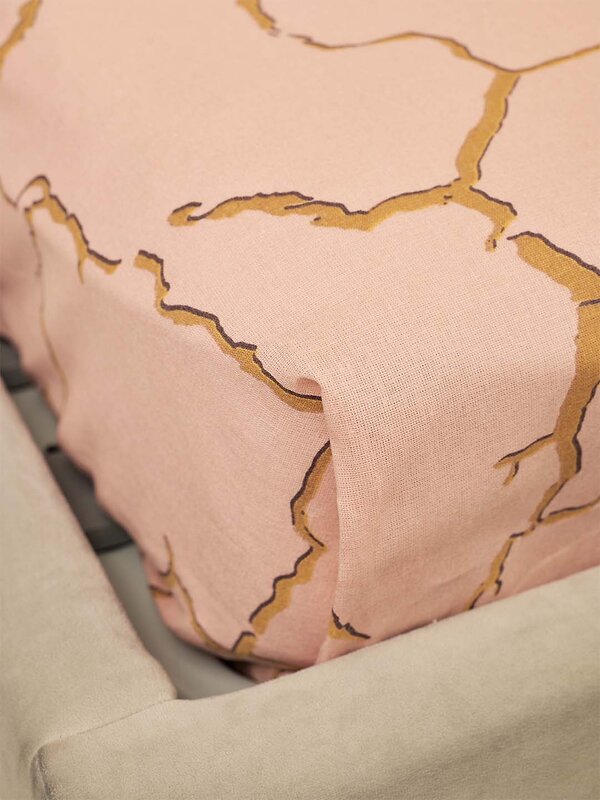 Текс-плюс Простыня 580312 НФ-00152632 Кракле, цвет пудра