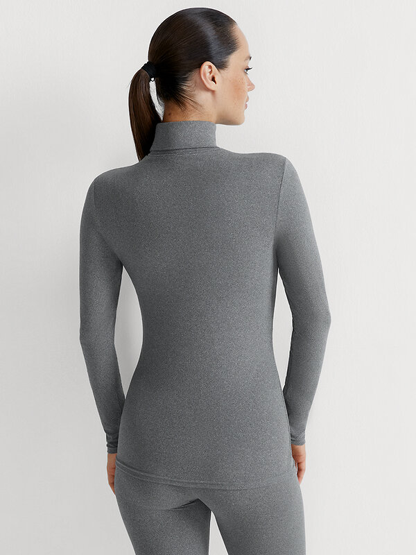 Omsa Водолазка 580321 OmD 1737T SF Водолазка с отворотом жен. Rosa Antico (Розовый)