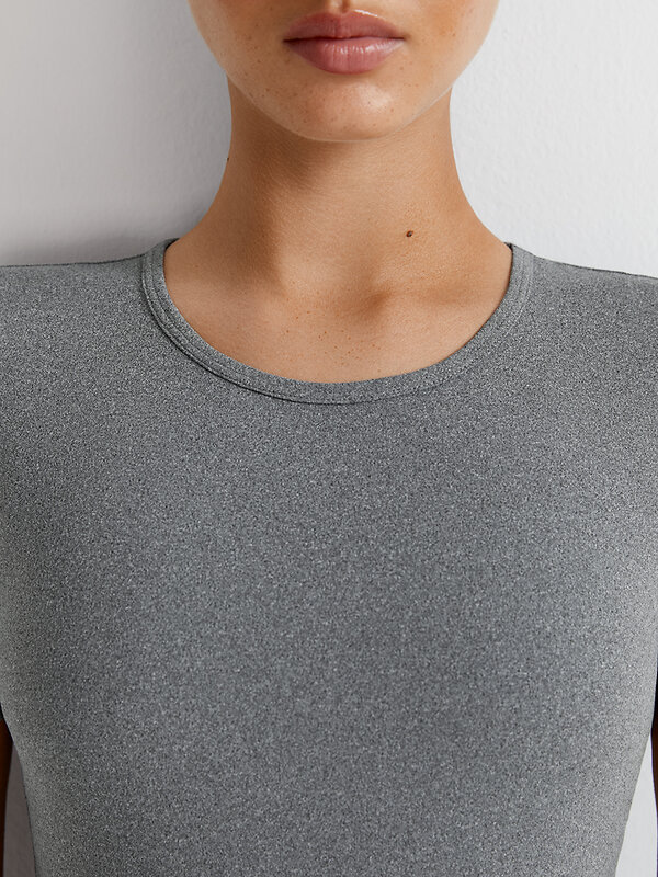 Omsa Футболка 580342 OmD 1427T SF Футболка жен. Grigio (Серый)