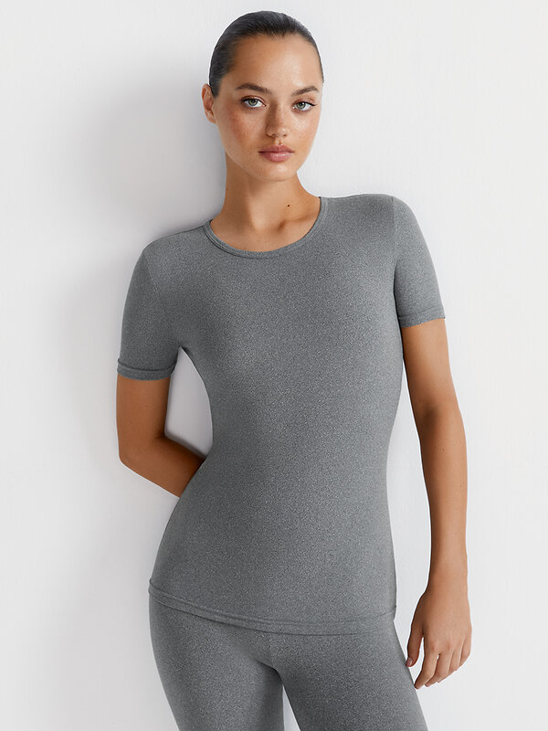 Omsa Футболка 580342 OmD 1427T SF Футболка жен. Grigio (Серый)