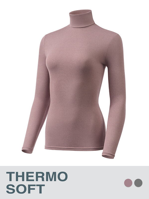 Omsa Водолазка 580348 OmD 1737T SF Водолазка с отворотом жен. Grigio (Серый)