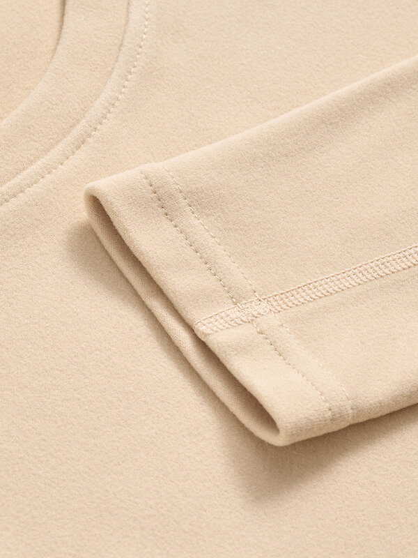 Omsa Лонгслив 580351 OmD 1612T PV Лонгслив жен. "Термо" Latte (Молочный)