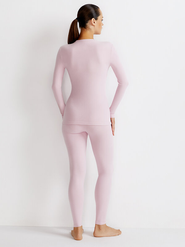 Omsa Лонгслив 580352 OmD 1614T RB Лонгслив жен. "Термо" Beige (Бежевый)