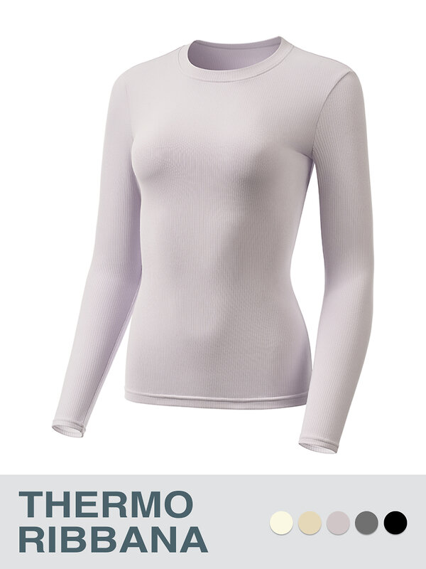 Omsa Лонгслив 580352 OmD 1614T RB Лонгслив жен. "Термо" Beige (Бежевый)