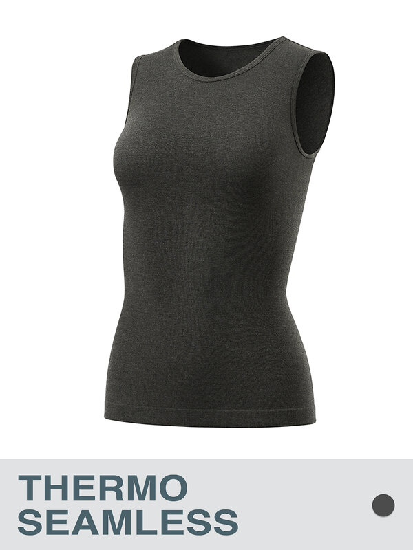 Omsa Майка 580354 OmD 1325T SE Майка жен. "Термо" Grigio Scuro (Серый)