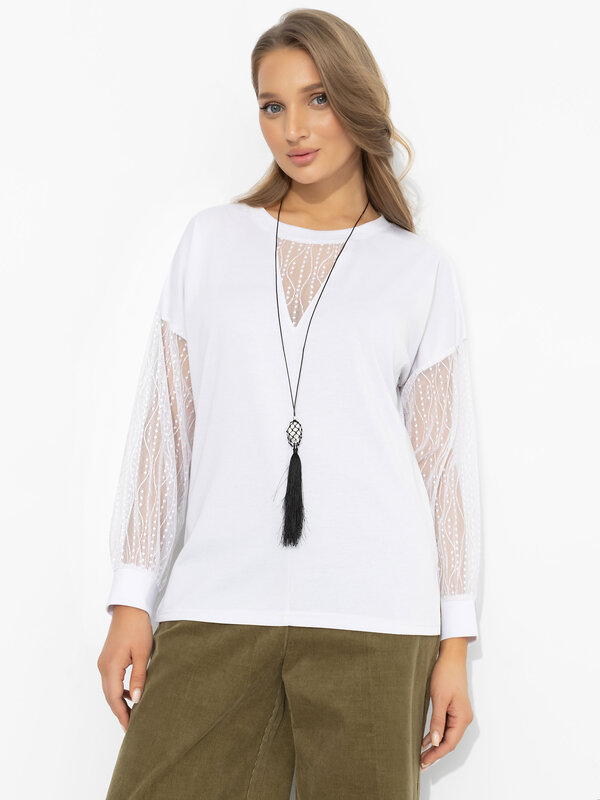 CHARUTTI Футболка 580395 12577 Белый