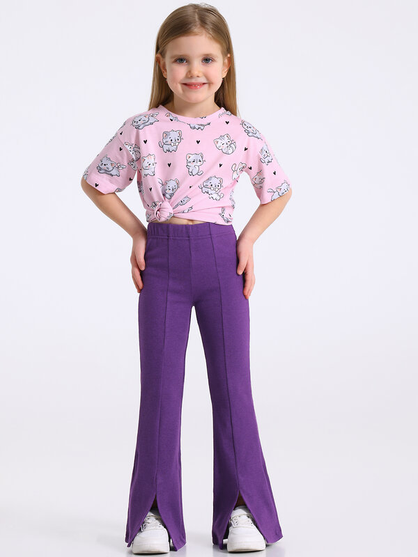 Апрель Брюки 580397 1ДББ4699823 фиолетовый