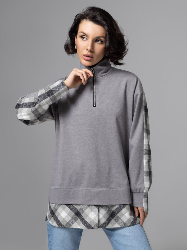 CHARUTTI Свитшот 580400 12566 Серый