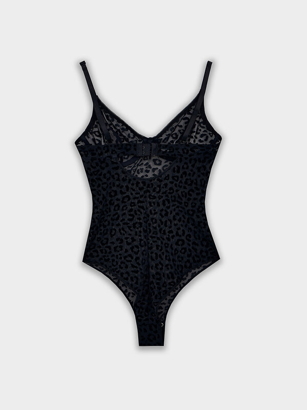 MARK FORMELLE Боди 580419 432249 леопард на черном
