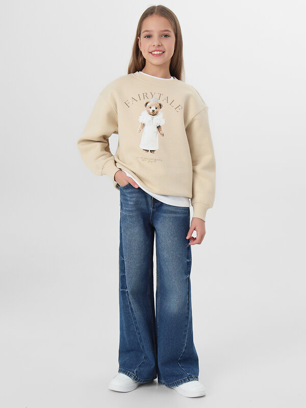 MARK FORMELLE Джемпер 580425 127916 св.бежевый +печать