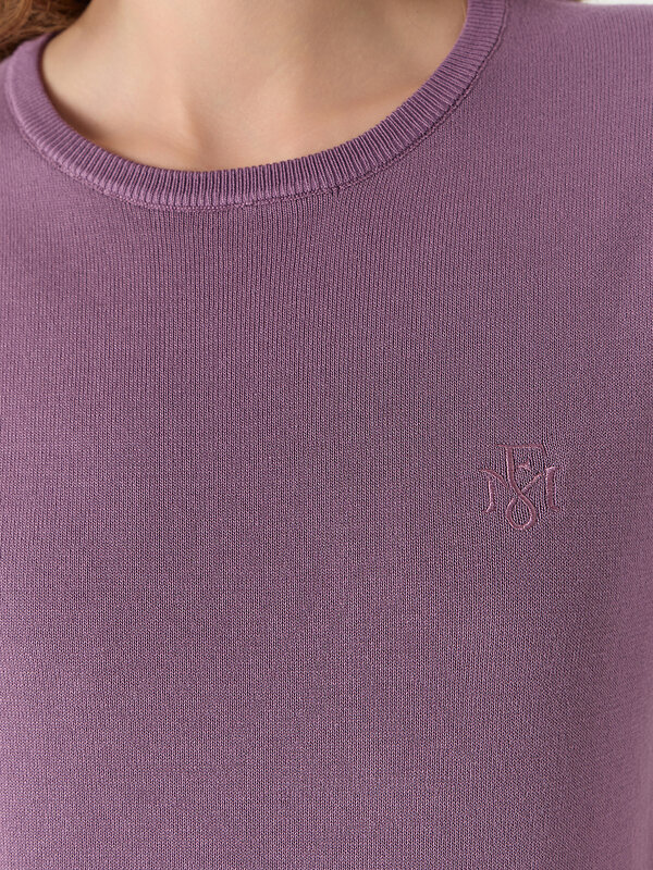 MARK FORMELLE Джемпер 580431 112955 бордово -серый