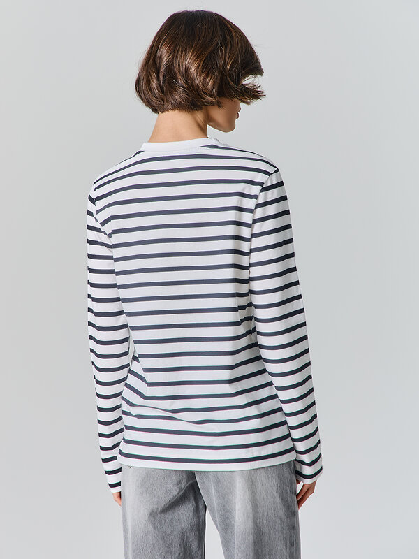 MARK FORMELLE Джемпер 580432 122867 бело -черная полоска