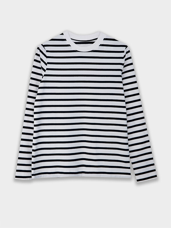 MARK FORMELLE Джемпер 580432 122867 бело -черная полоска