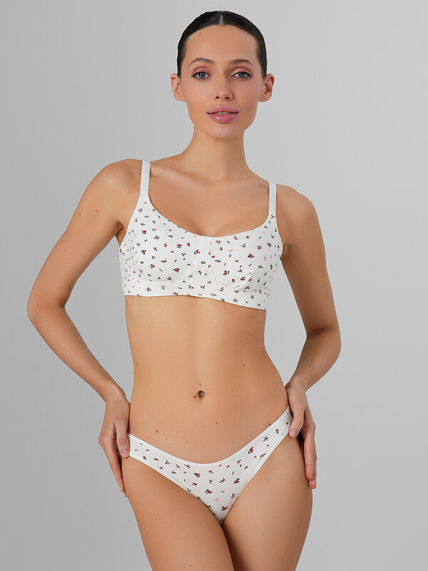 MARK FORMELLE Бюстгальтер 580435 512519 букетики на молочном