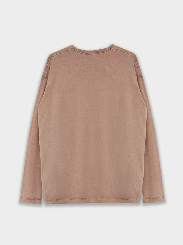 MARK FORMELLE Джемпер 580439 122868 ACID WASH древесный +печать