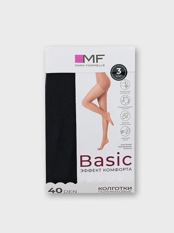 MARK FORMELLE Колготки 580454 1040PA-3508 черный