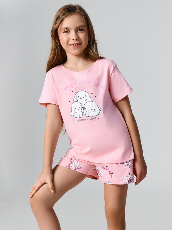 MARK FORMELLE Комплект 580460 567727 розовый +зайчики на розовом