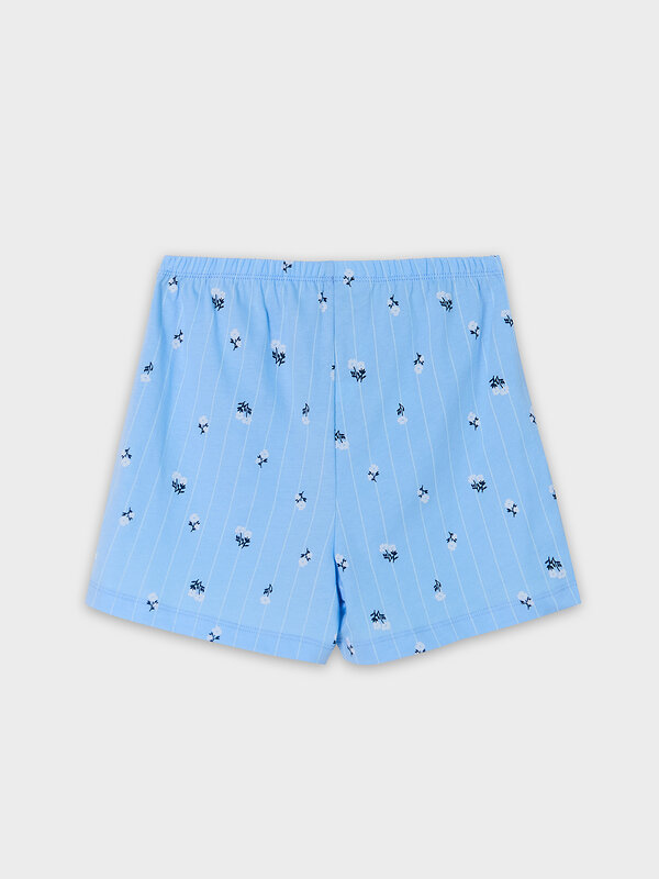 MARK FORMELLE Комплект 580461 567727 молочный +цветы на голубой полоске