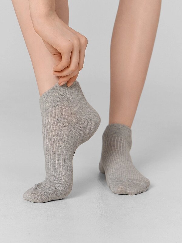 MARK FORMELLE Женские носки 580479 366C-1516 серый меланж