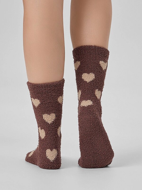 MARK FORMELLE Женские носки 580481 389K-3360 шоколадный