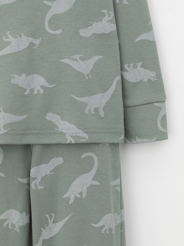 CROCKID Пижама 580493 К 1552 зеленый