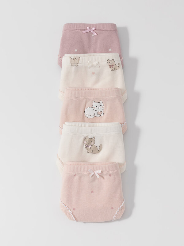 CROCKID Трусы 580500 МП 1978-5уп розовый