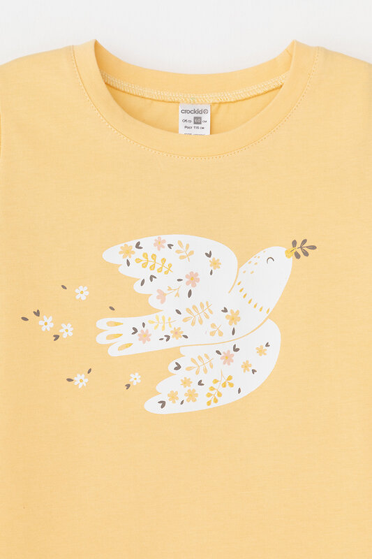 CROCKID Футболка 580506 К 302342 желтый