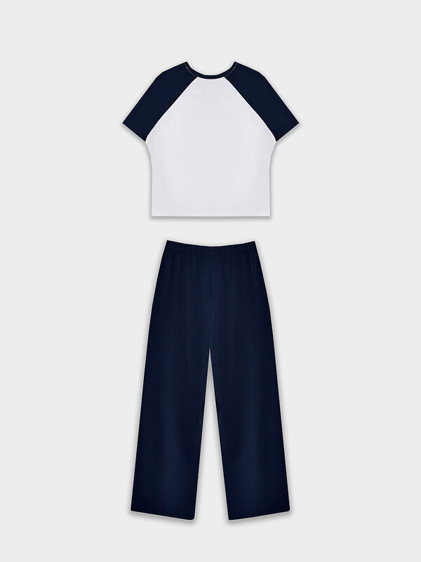 MARK FORMELLE Комплект 580516 592631 белый +т.синий +печать1